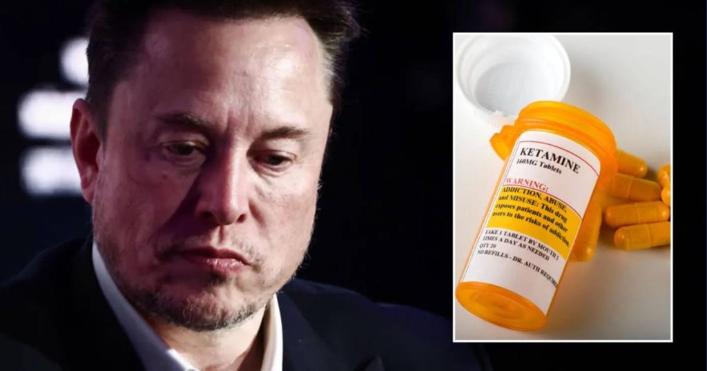 elon musk ketamine use